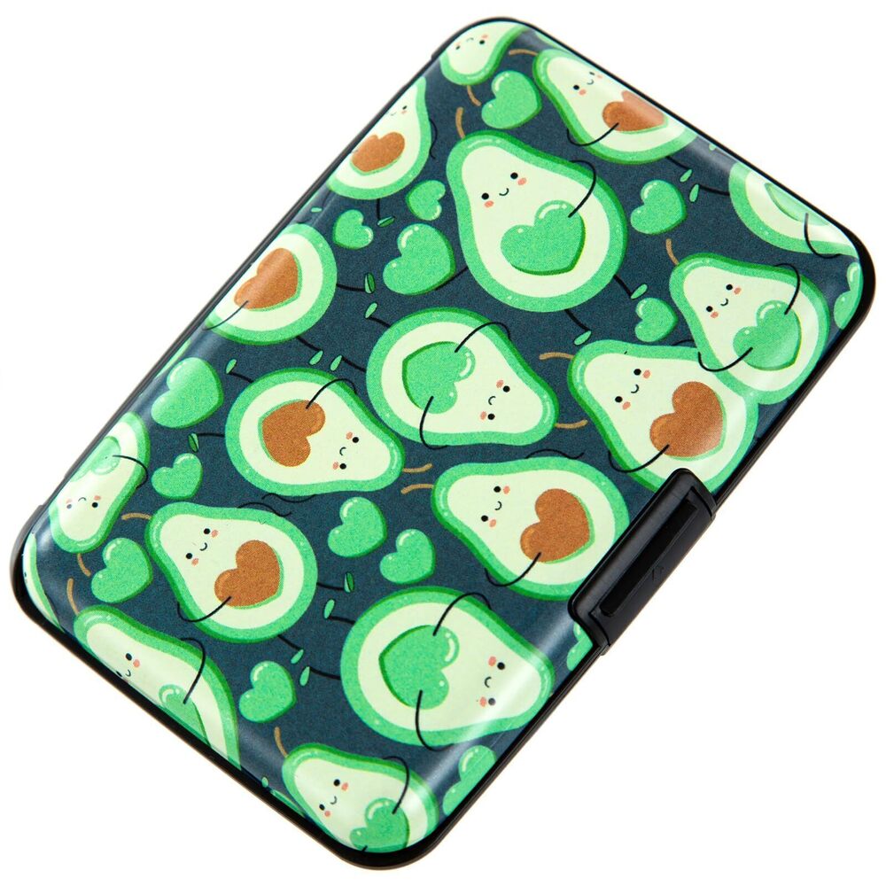 2674 Credit Card Holder, Metal Card Wallet RFID Blocking Mini Slim Aluminum